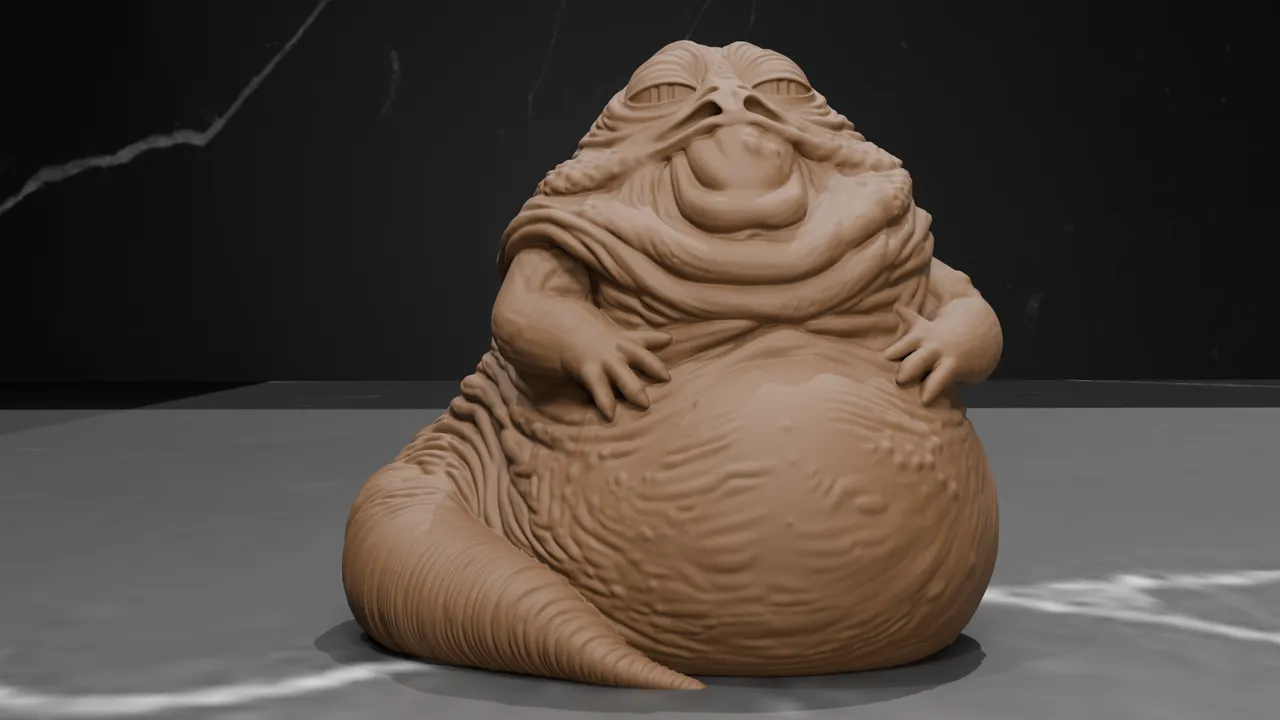 Jabba The Hutt - Star Wars by Spearman Workshop | Download free