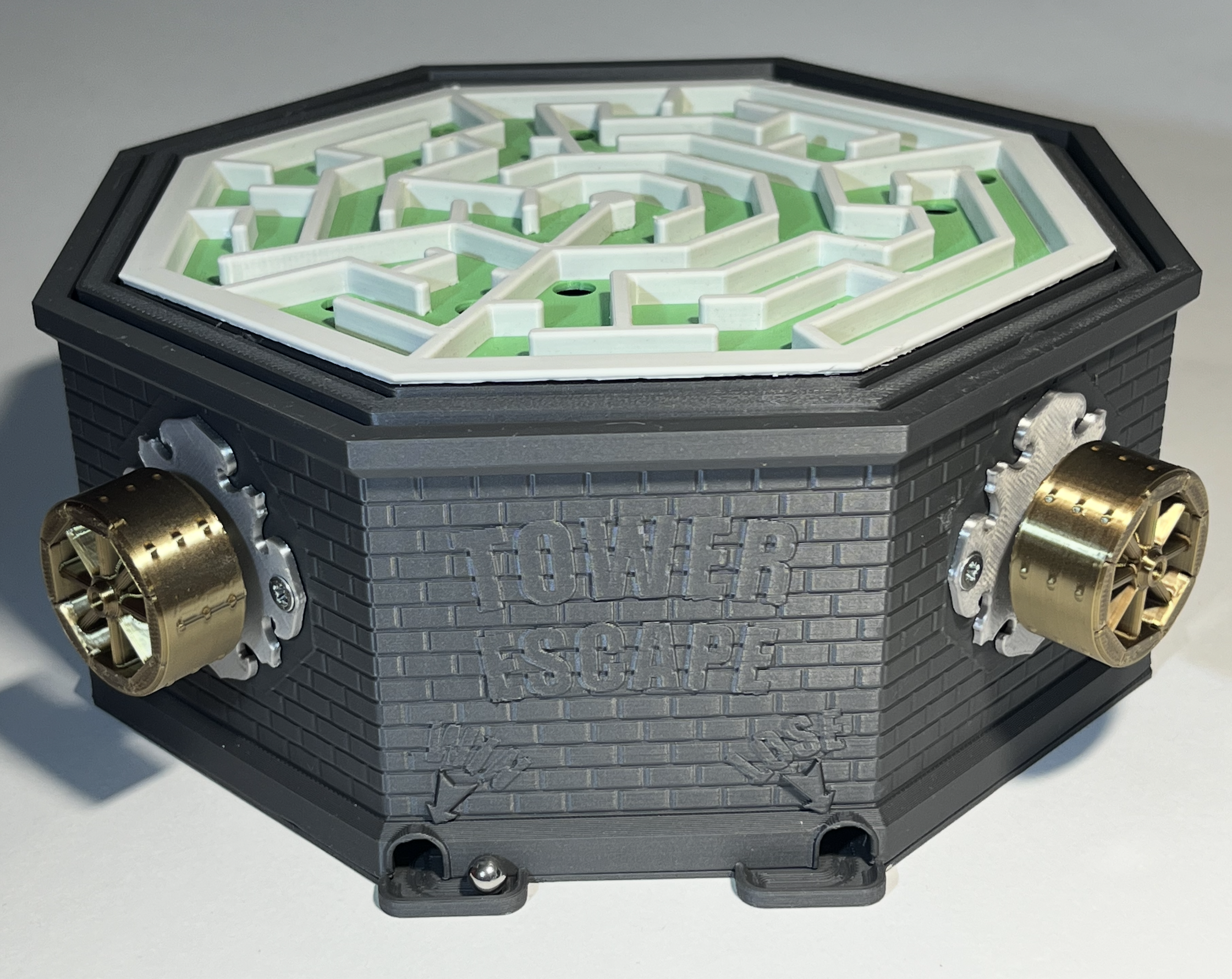 tower escape ball maze game