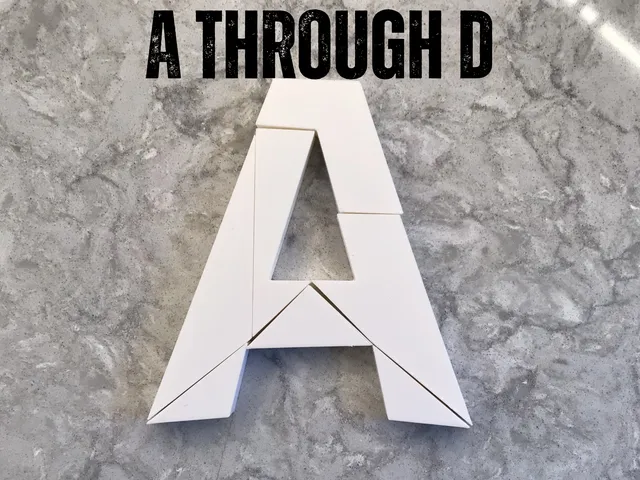 Letter puzzle (A-D)