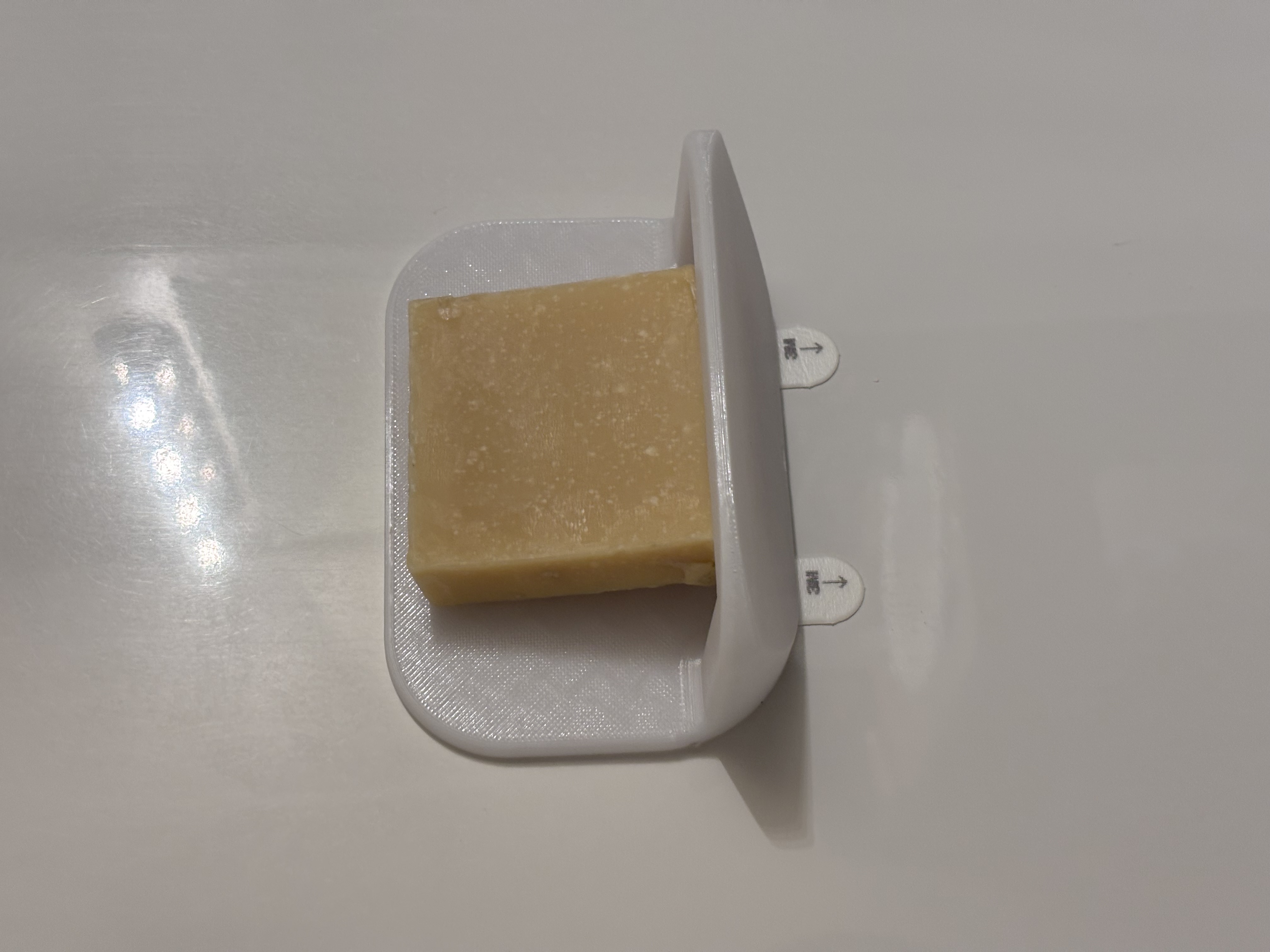 Wall Mounted Elegant Soap Dish - Large - Thin