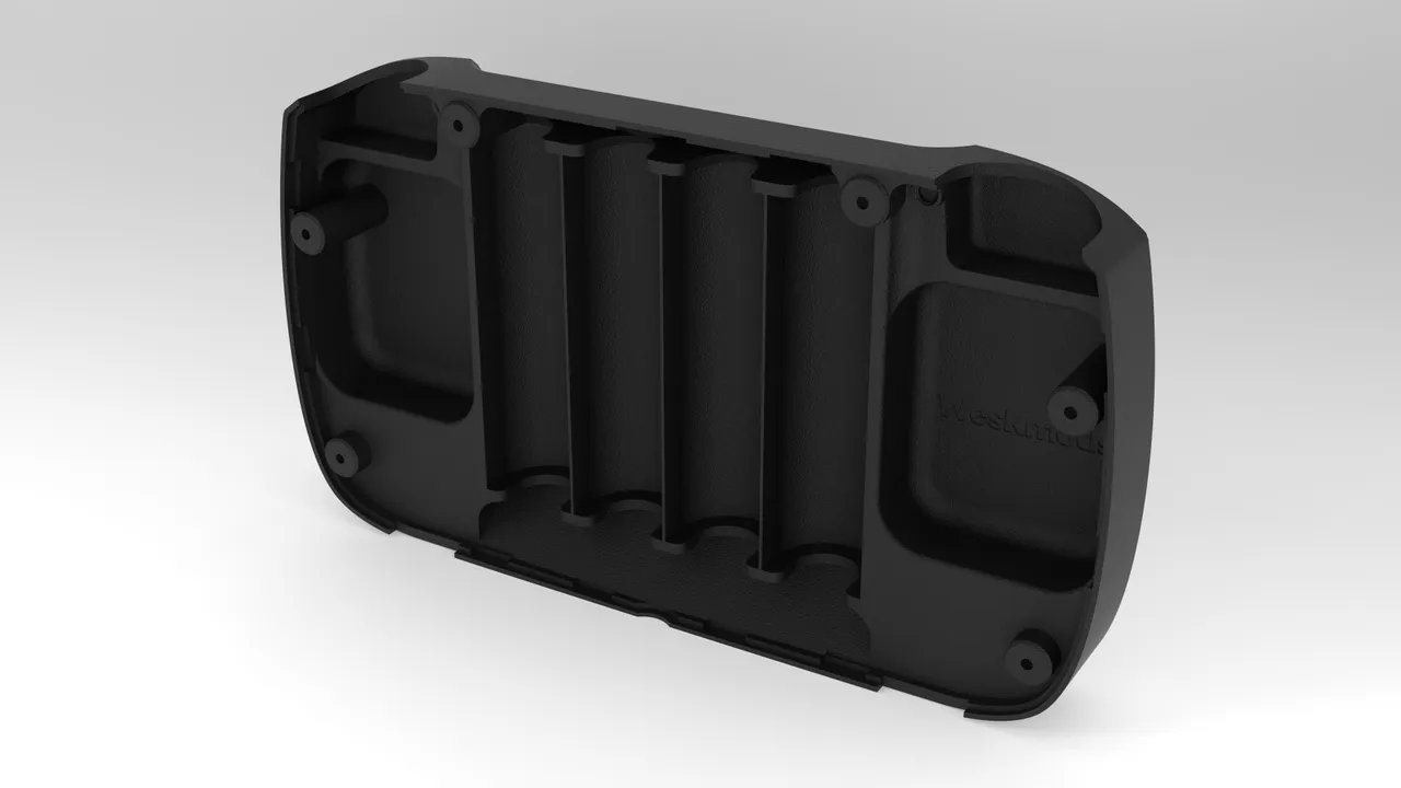 Anbernic RG Cube XX Battery Upgrade Shell by WeskMods | Download