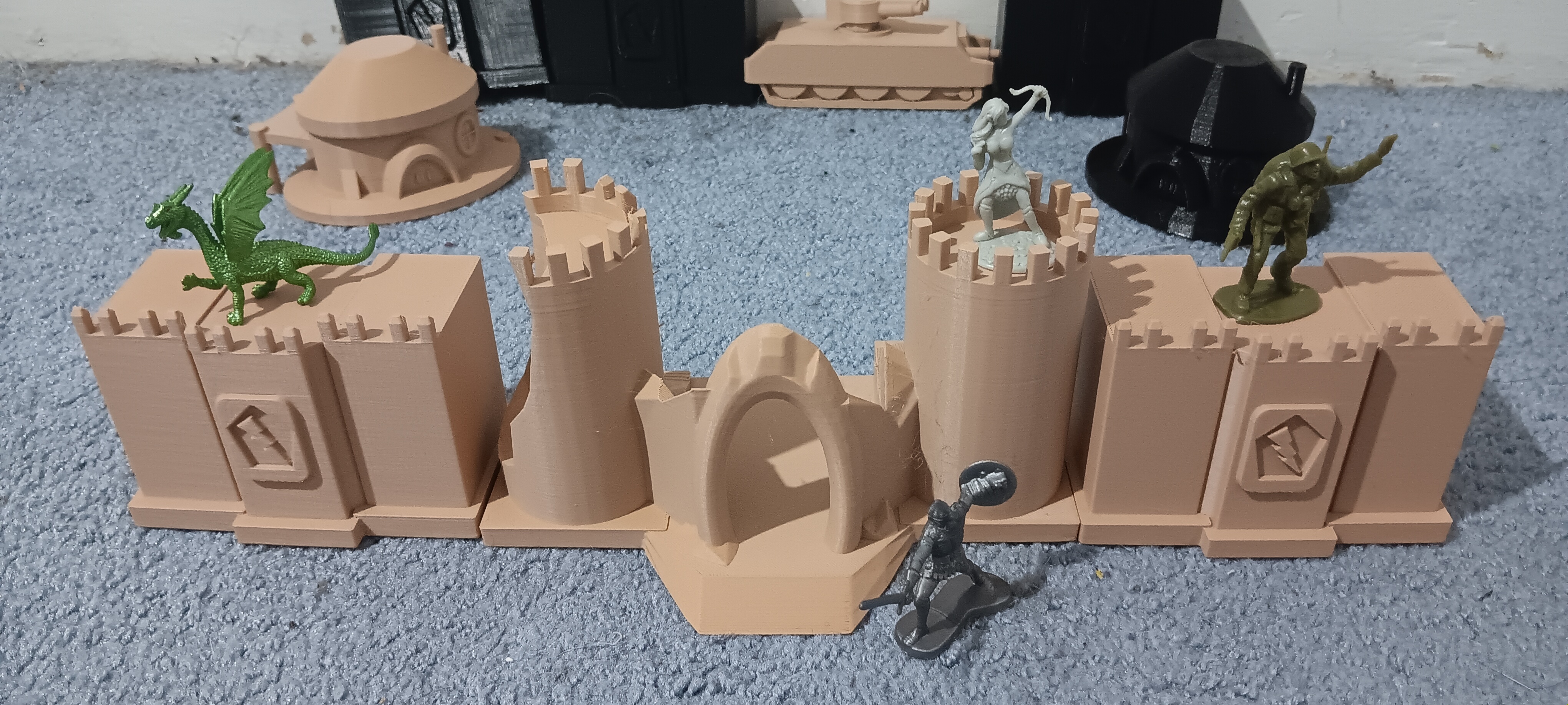 Castle Guard Tower Gateway Ruins