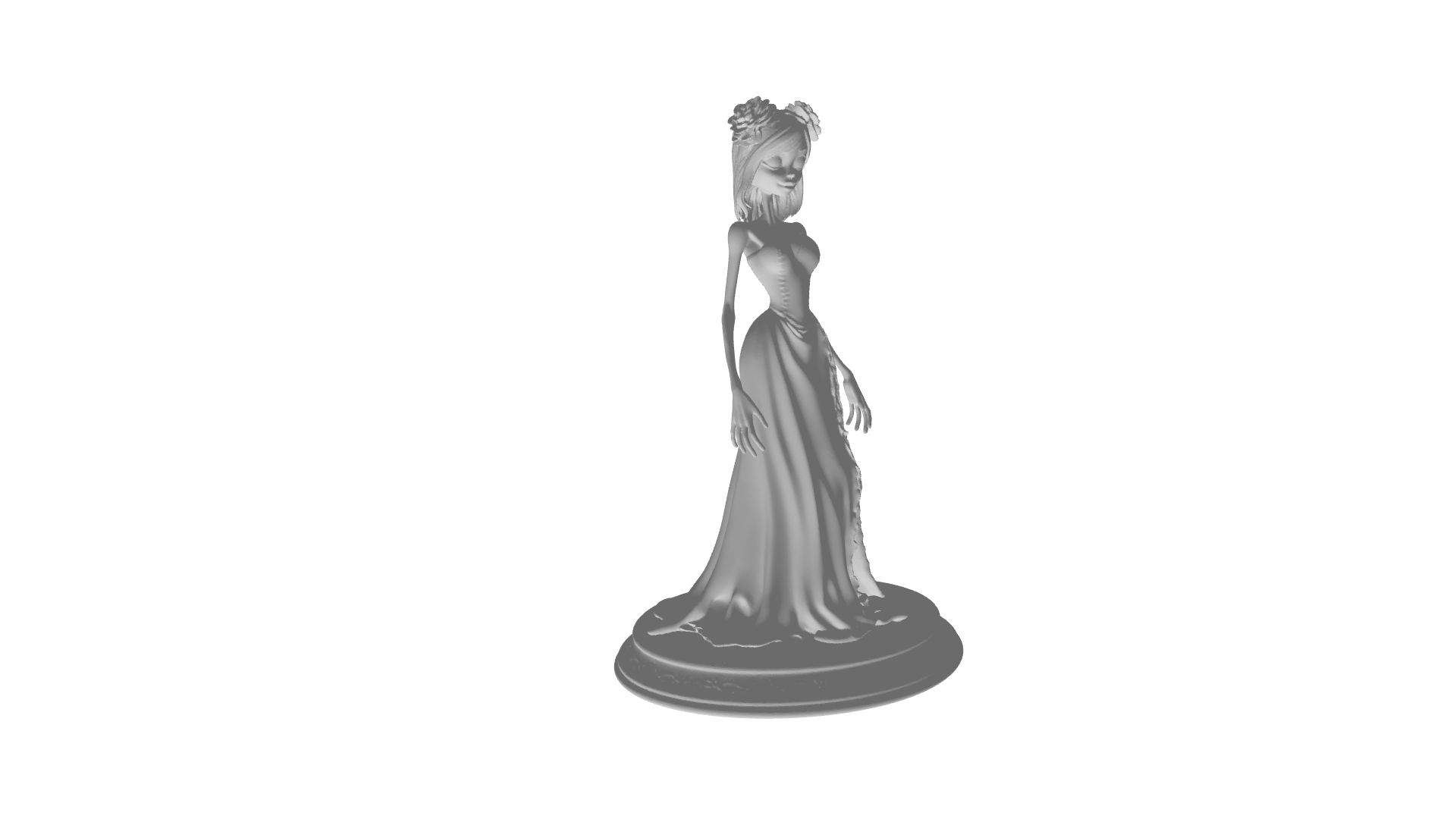 Corpse Bride with base plate — miniatura 3
