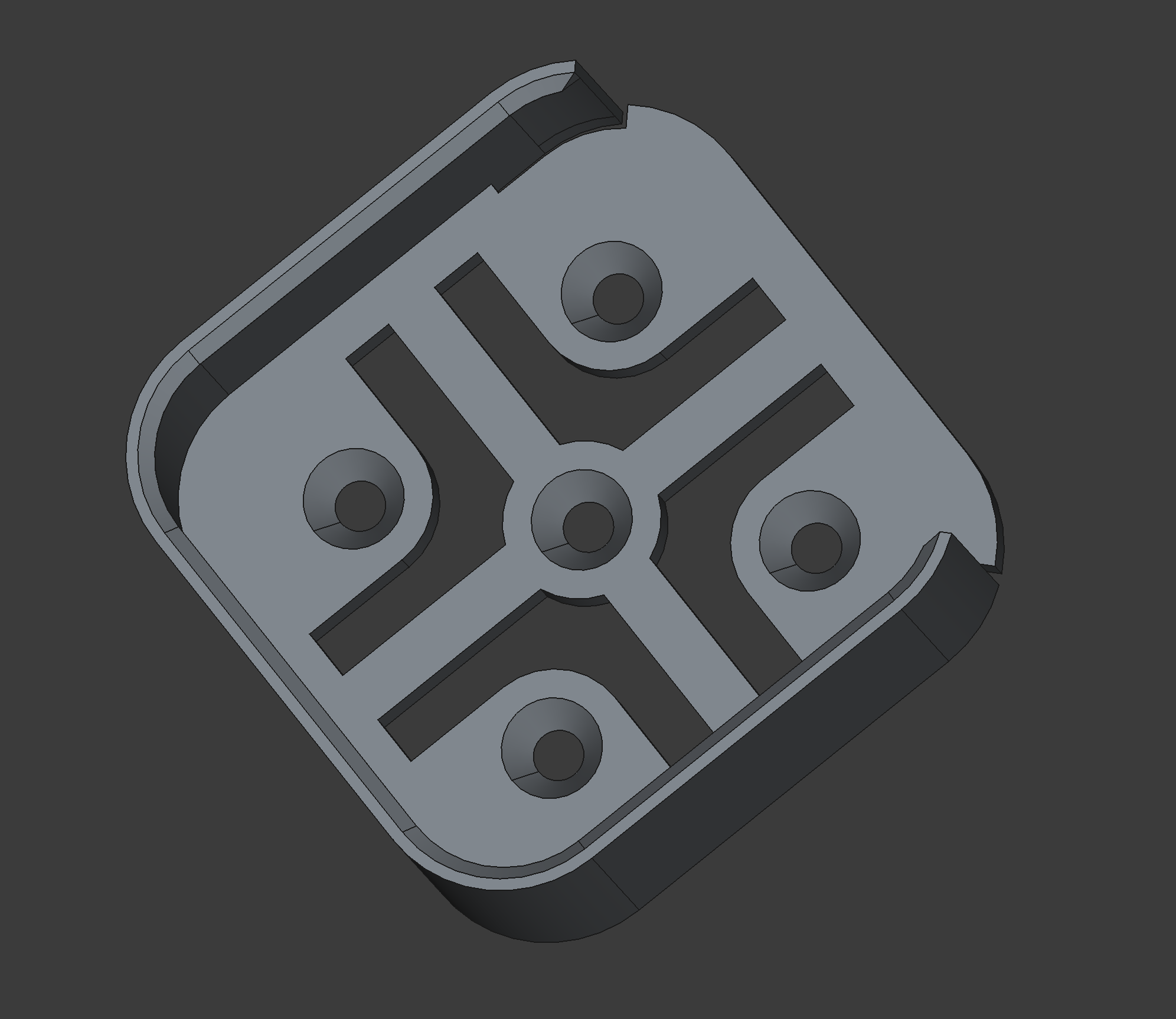 Aqara slide in sensor or button mount (fully parametric)