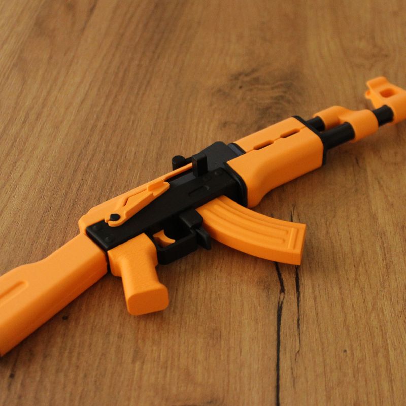 AK-47 Pocket Rifle – Bolt-Action Toy by MILITECH | Download free STL ...
