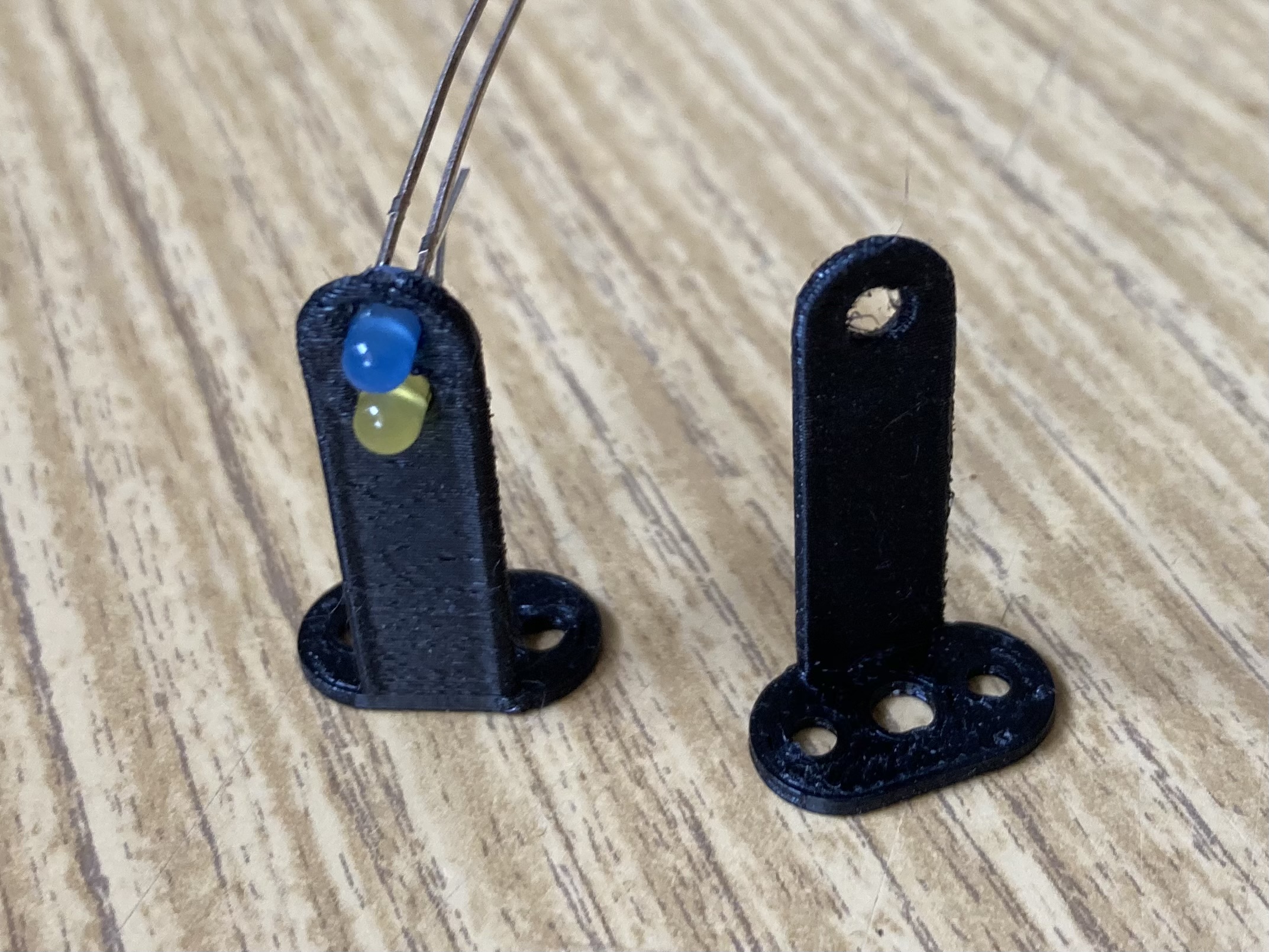 Atari TT030/MEGA STE LED bracket 3D model