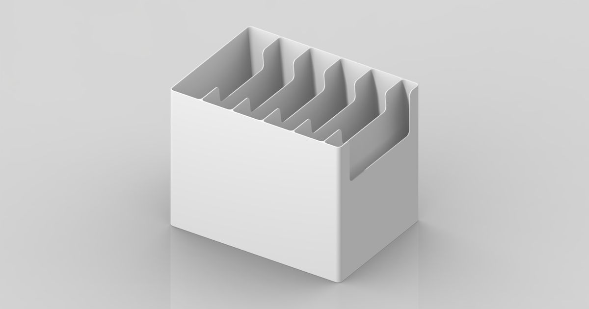 Map Storage Box Organizer by MaZe01 | Download free STL model ...