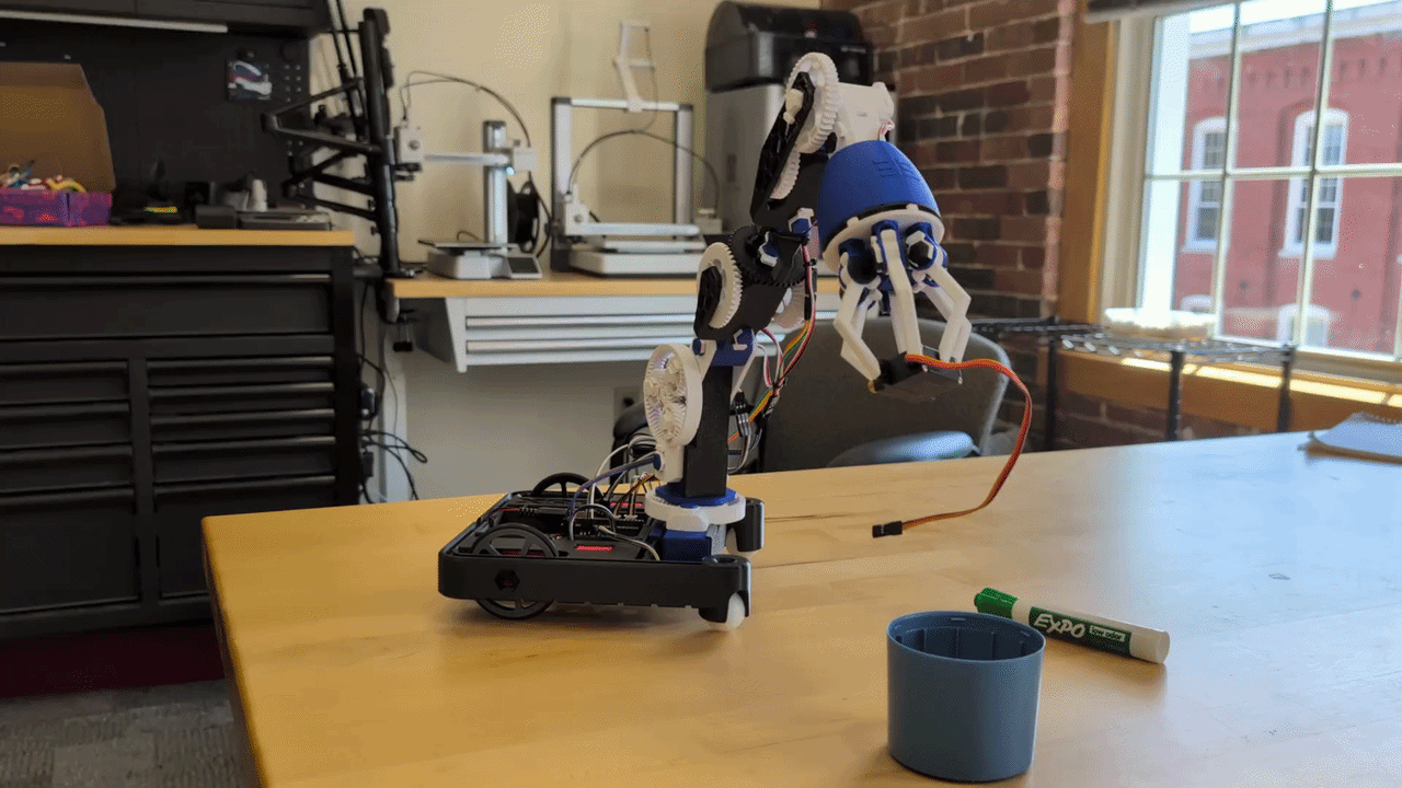ArmXRP Alpha - 100% Screwless 3D Printed Robotic Arm — thumbnail 8