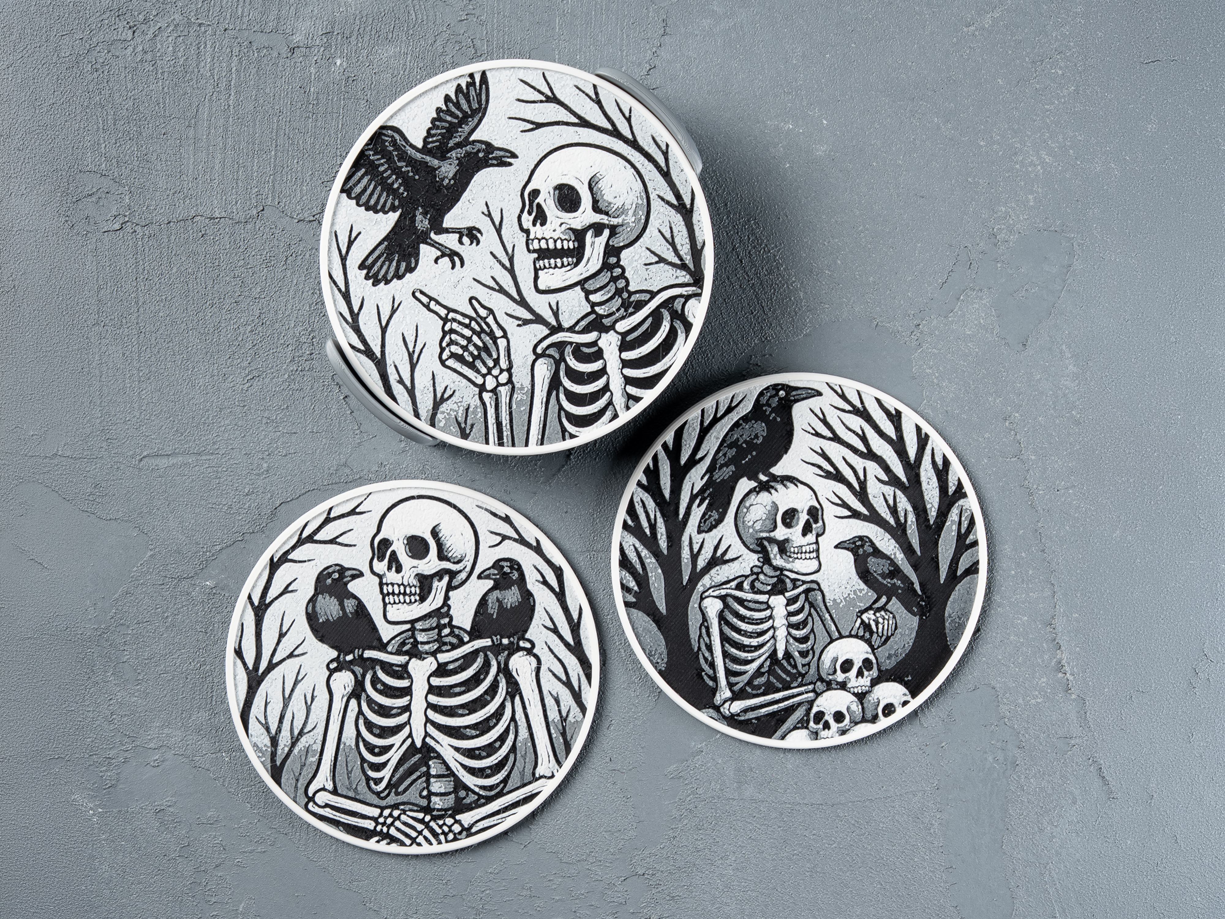 Raven Watcher Coasters — miniatura 3