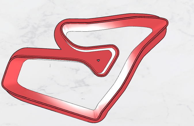 Red Bull ring cookie cutter