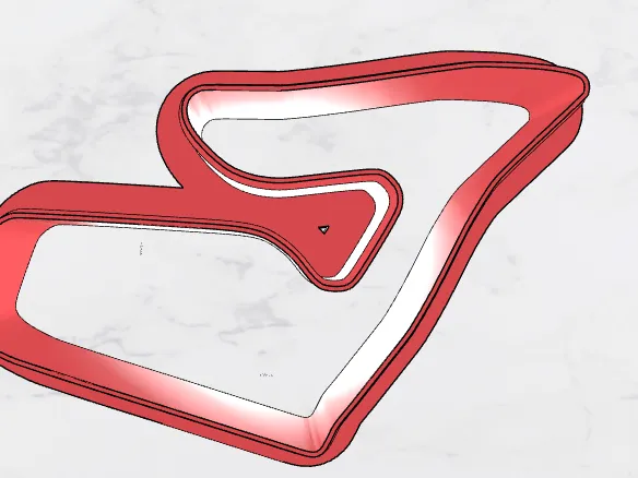 Red Bull ring cookie cutter