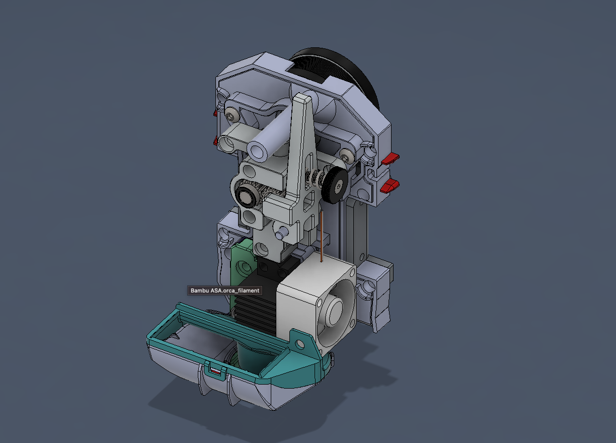 Sovol Zero Toolhead with BambuLab hotend and Sherpa extruder (BETA) 3D model