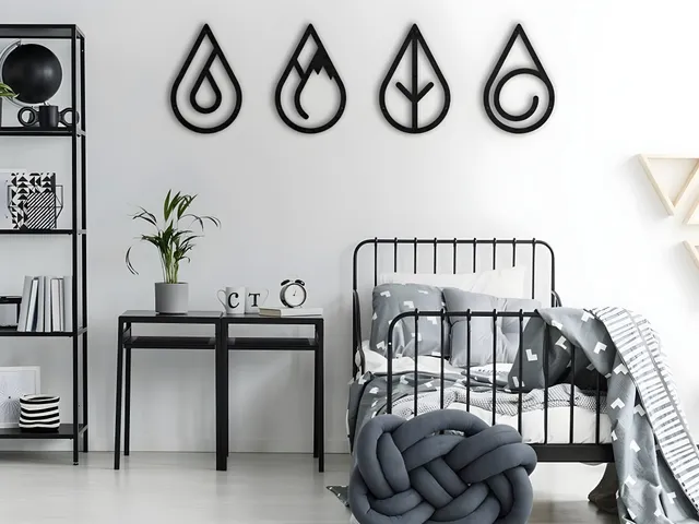 WallArt - 4 Elements 001