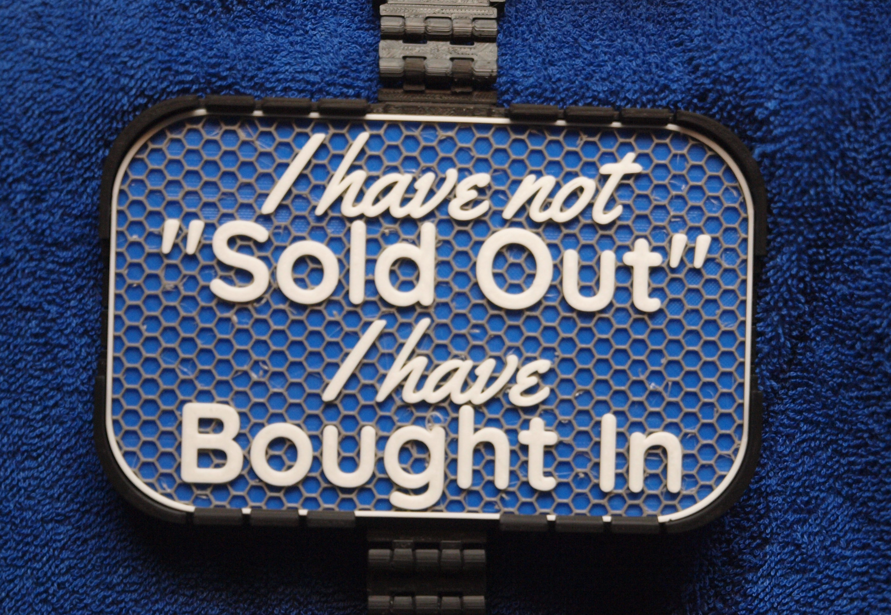 Haven't Sold Out sign