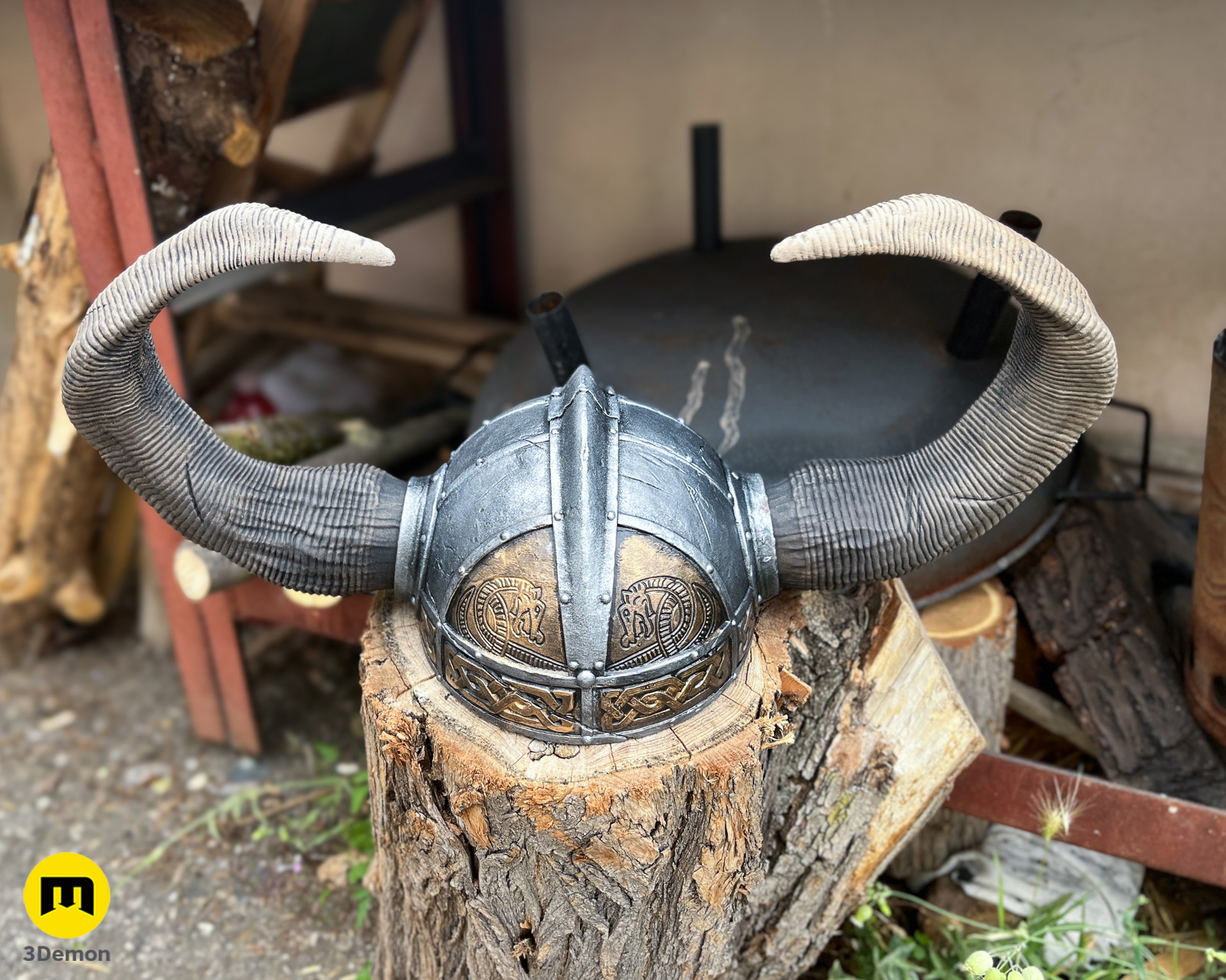 Hiccup's Viking Helmet - How To Train Your Dragon — miniatura 7