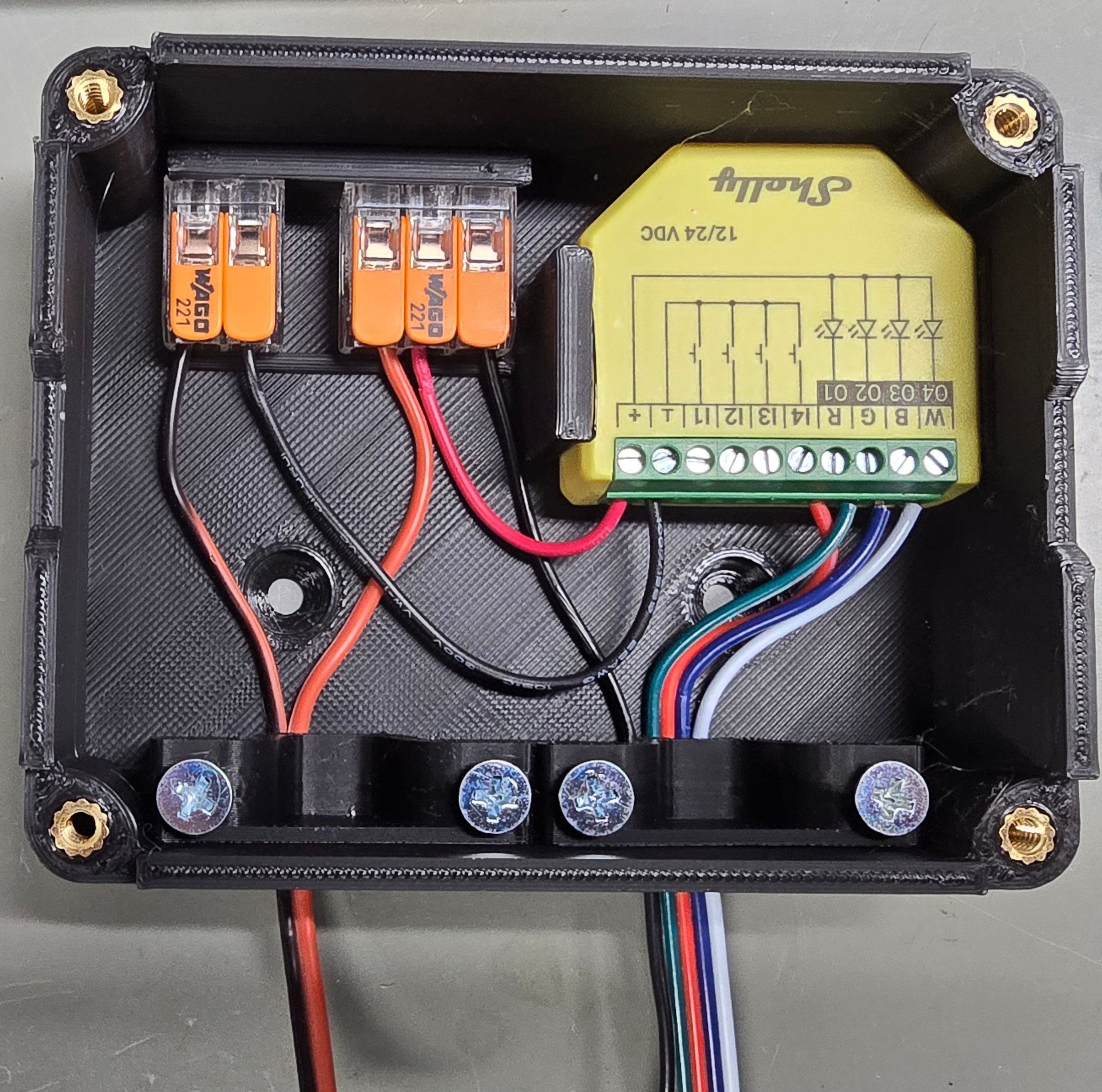 Shelly Plus RGBW PM Enclosure