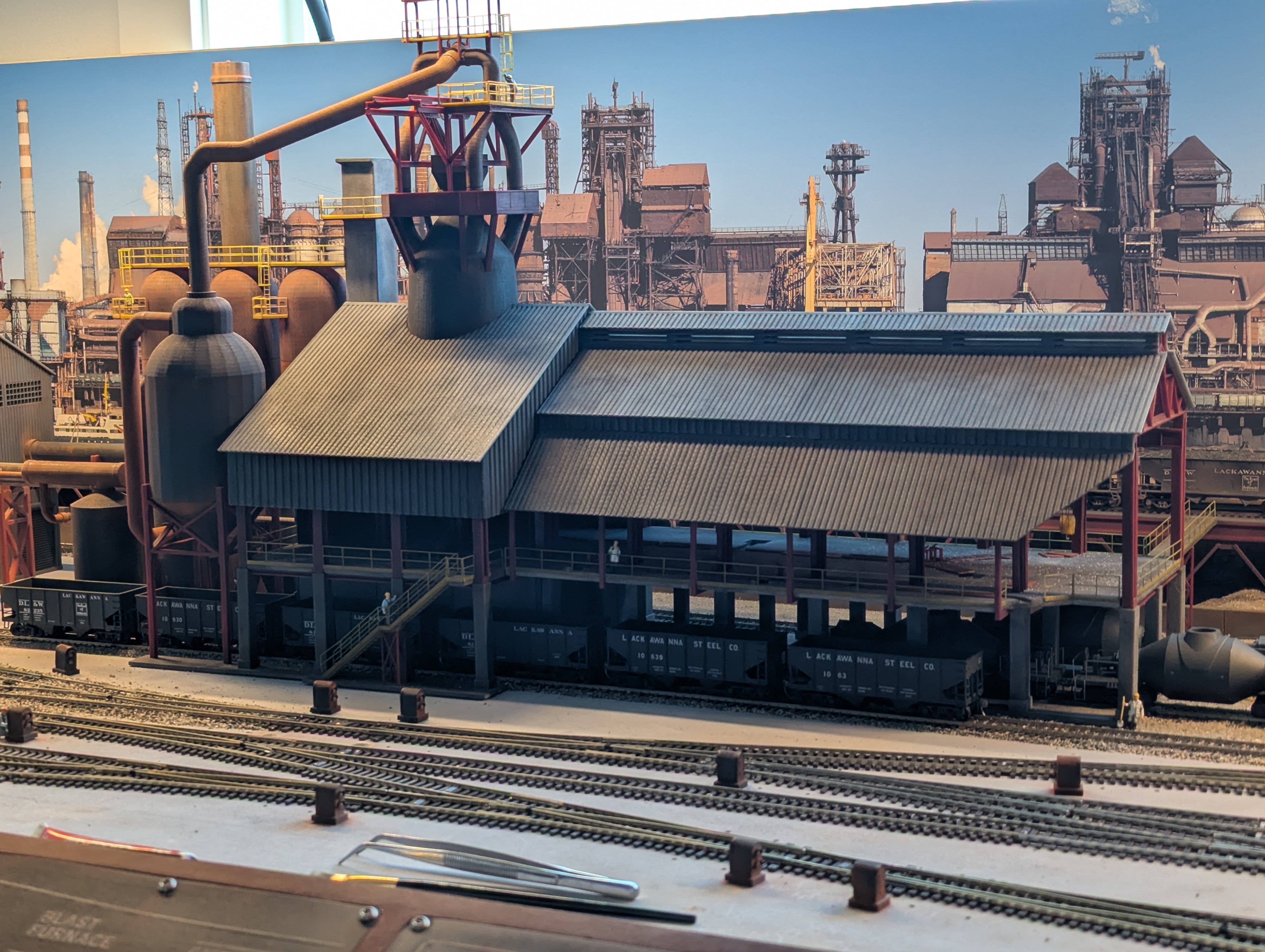 HO Scale Blast Furnace