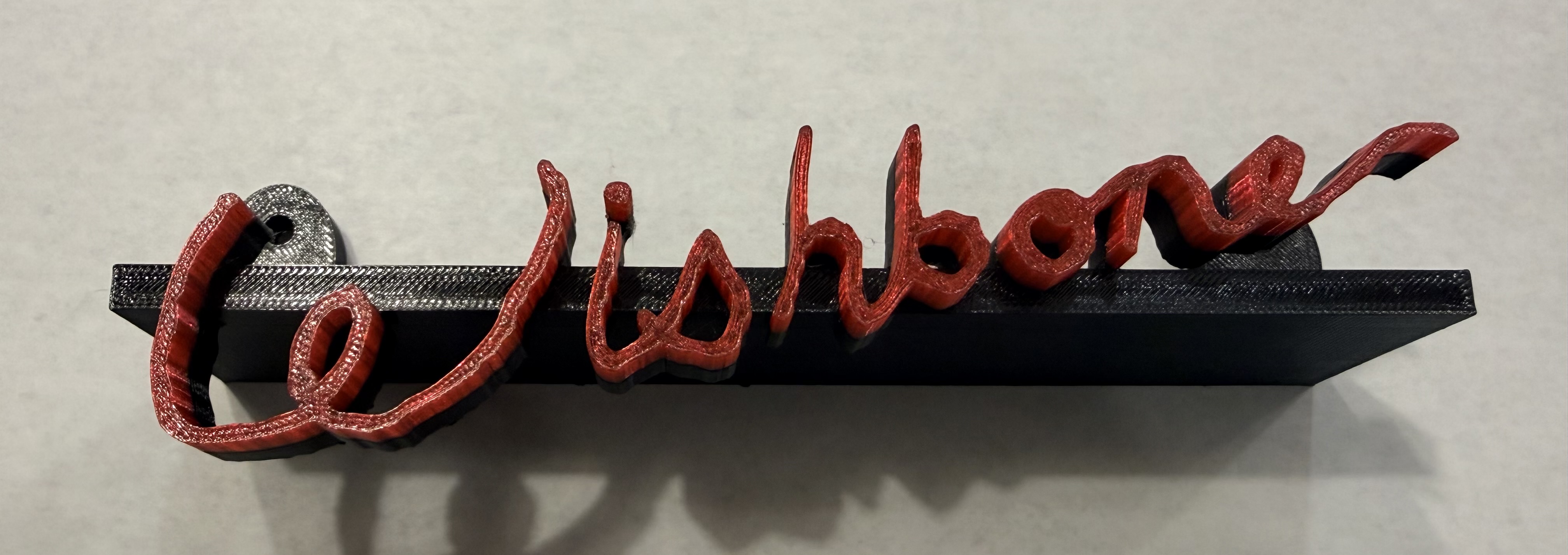 Conan Gray Wishbone album wall display