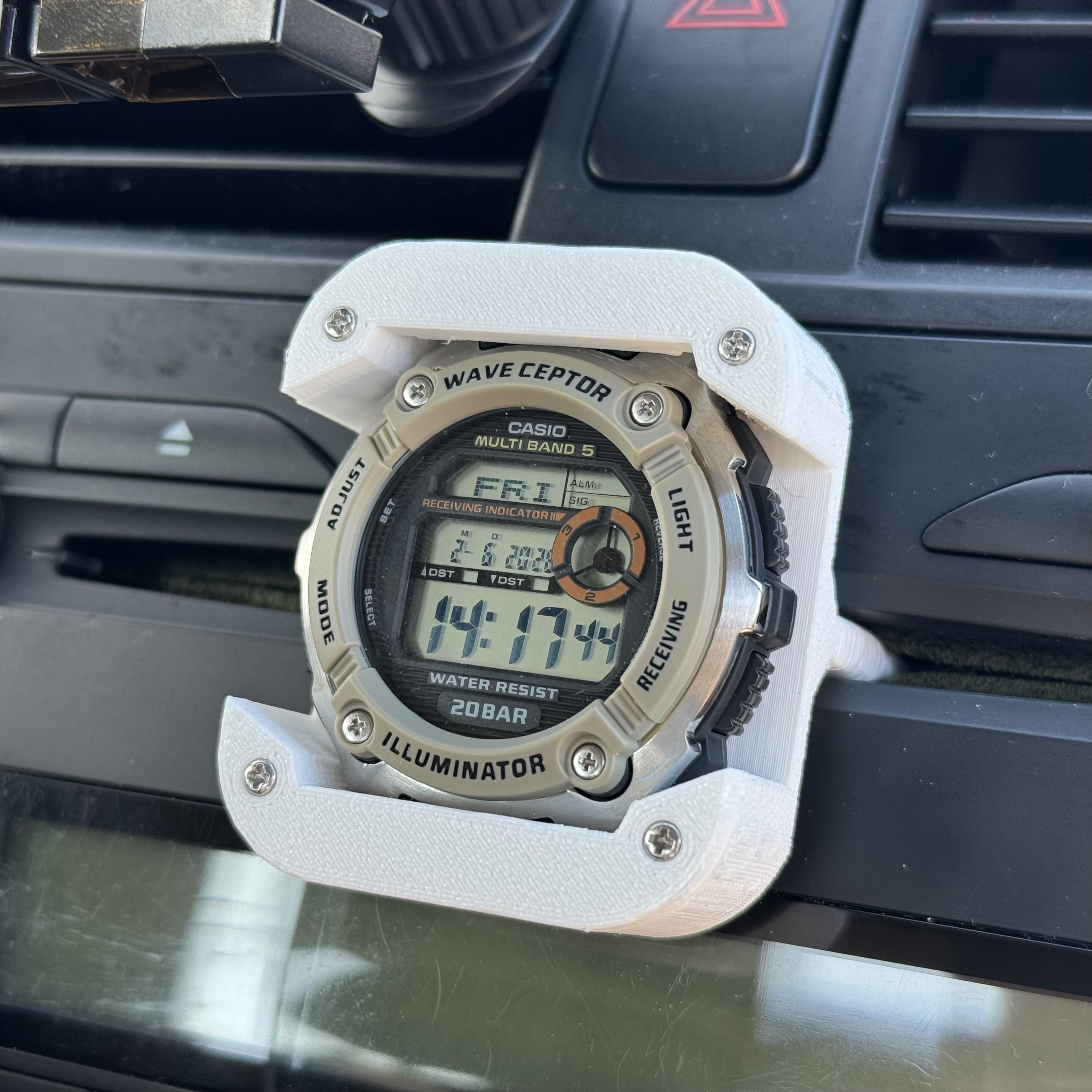 CD-slot Watch Mount for Car Dashboard