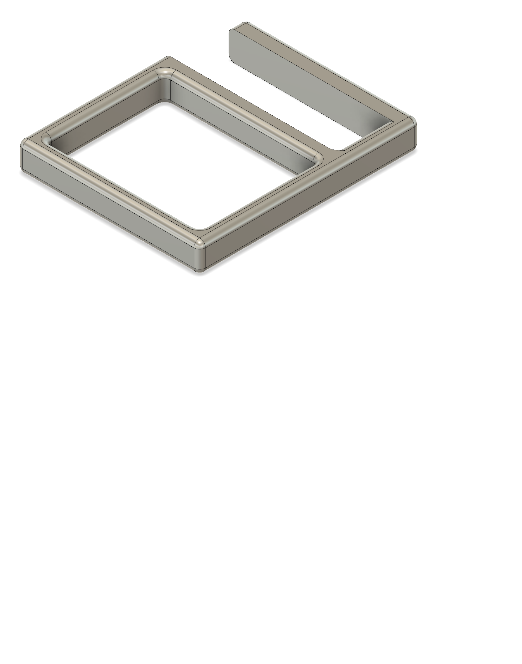 Power strip table mount