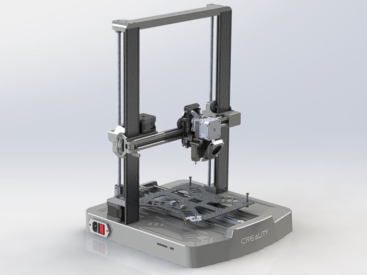 Ender 3 V3 STEP file SE & KE CAD