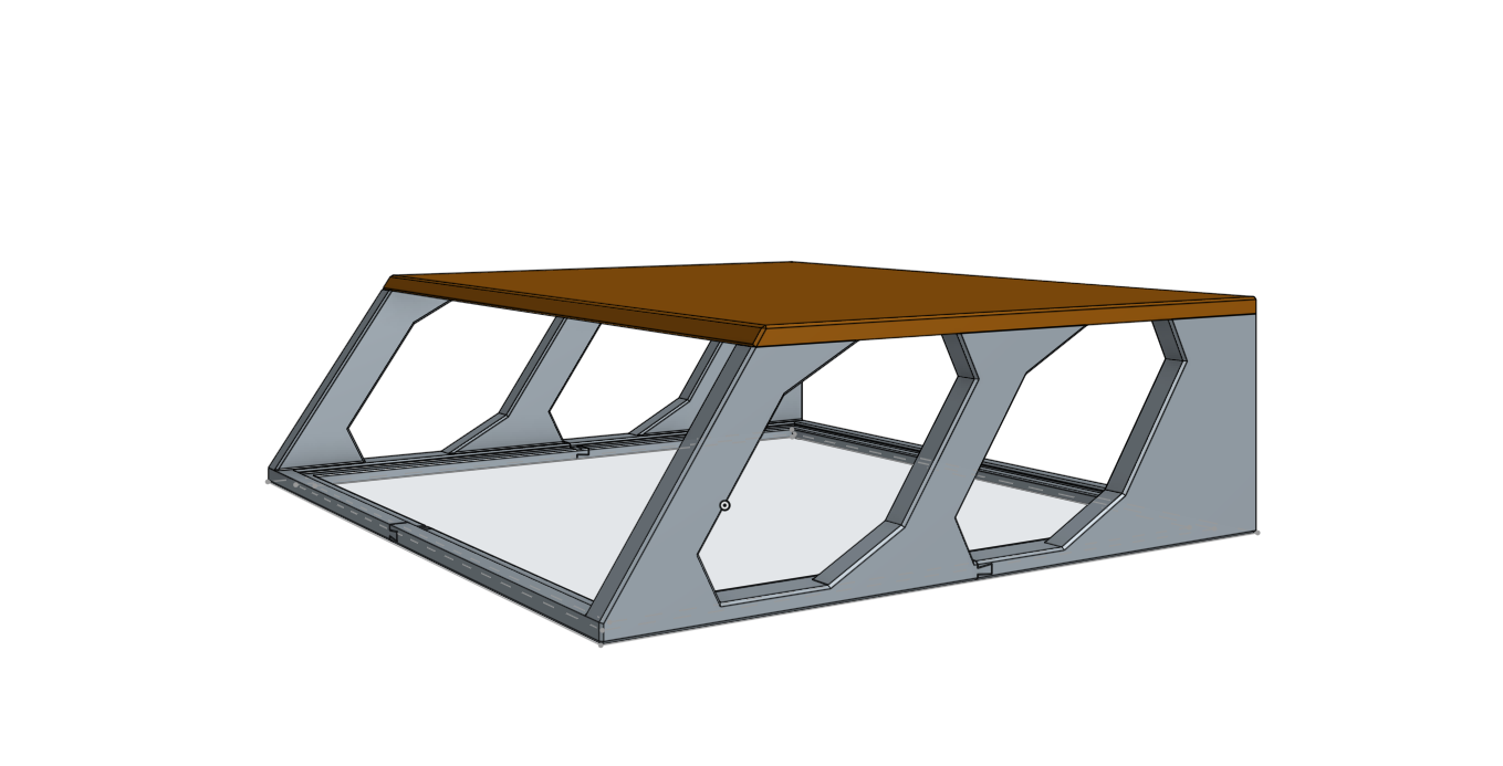 K2 Plus CFS riser (simplified).