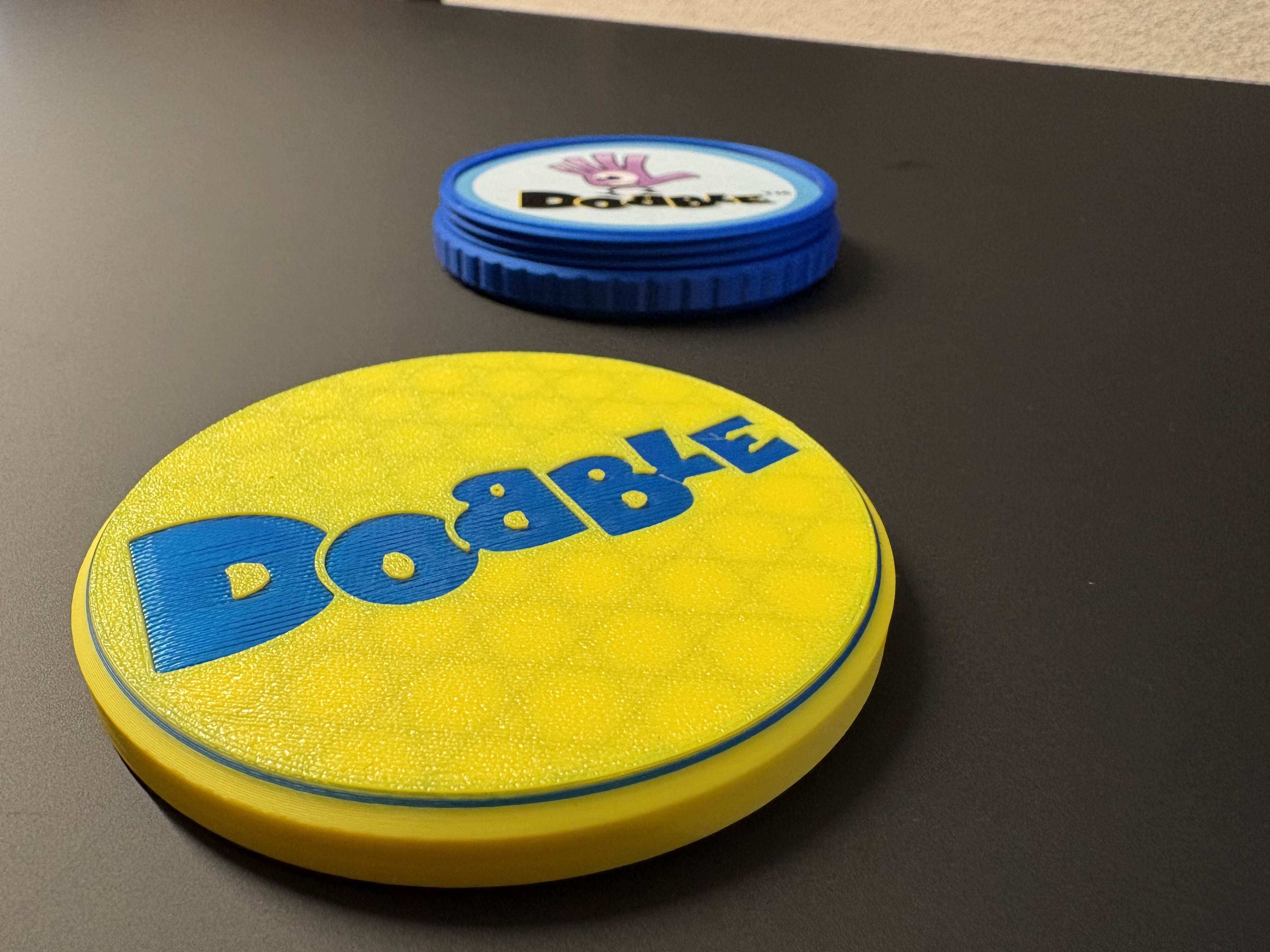 Dobble case Top and Bottom with hole