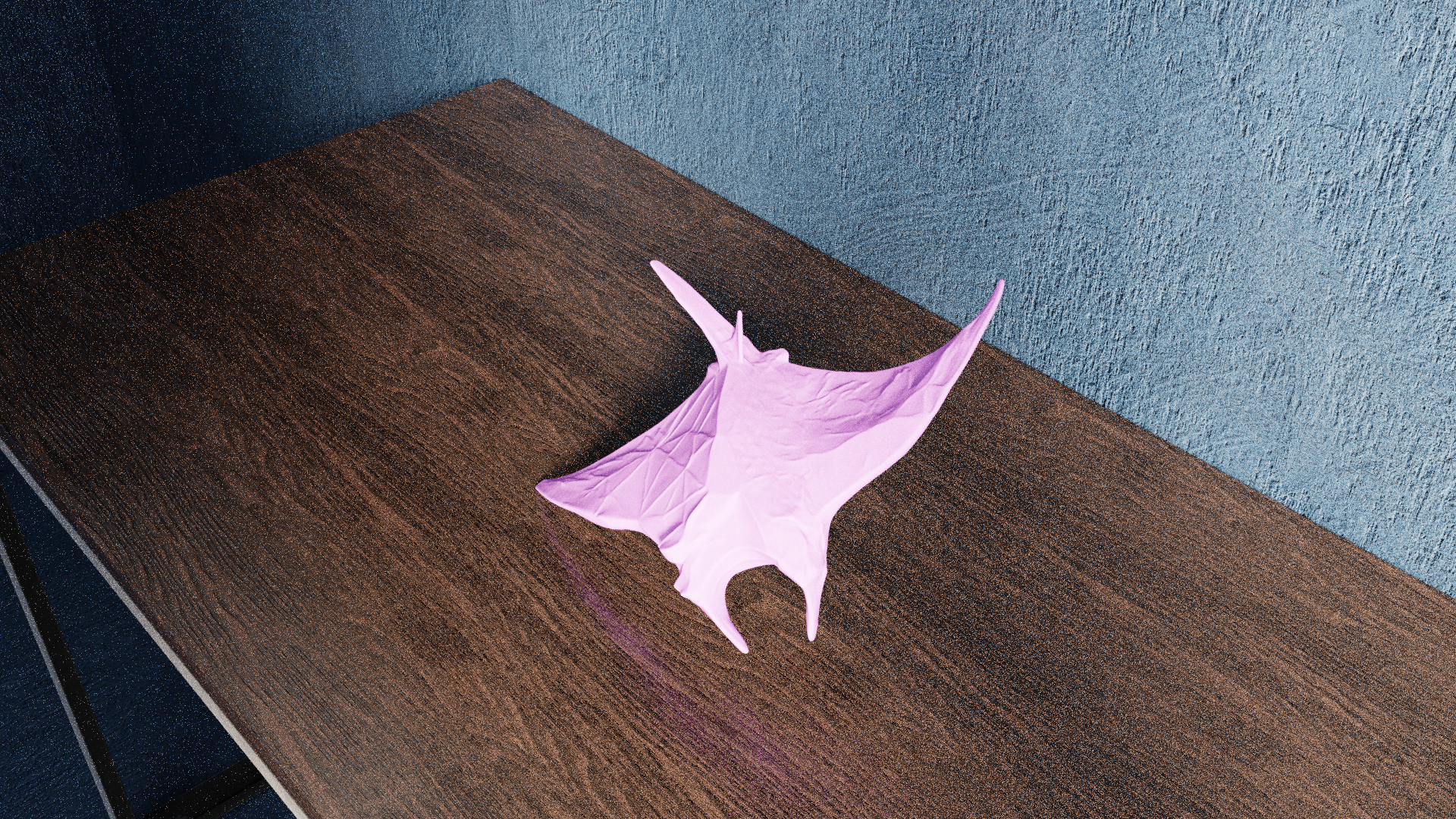 Low Poly Manta Ray — miniatura 6
