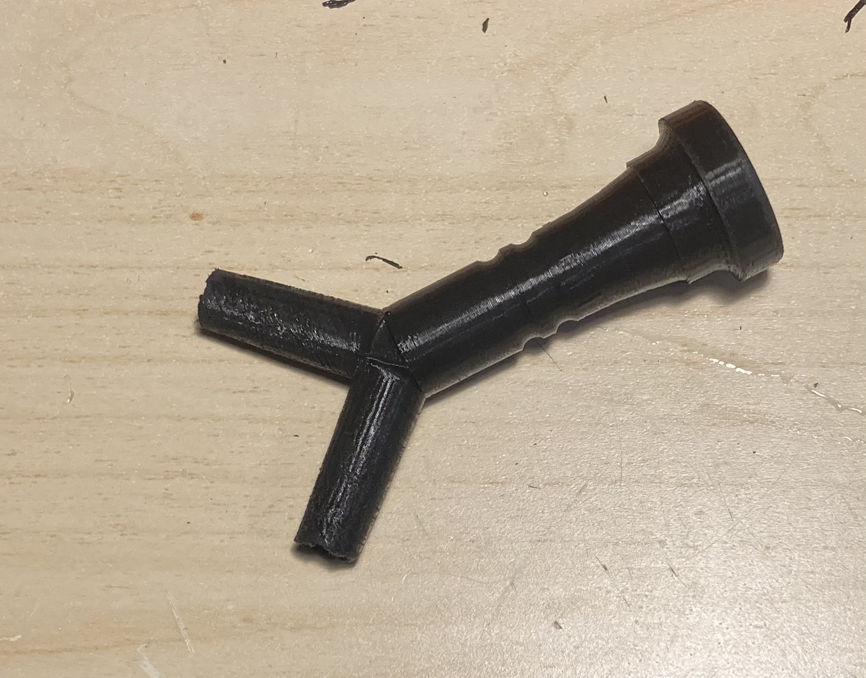 Dual trumpet mouthpeice