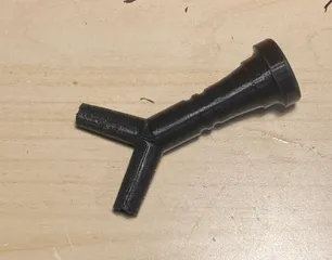 Dual trumpet mouthpeice