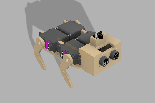Dog Bot (Quadruped Otto-Inspired Robot)
