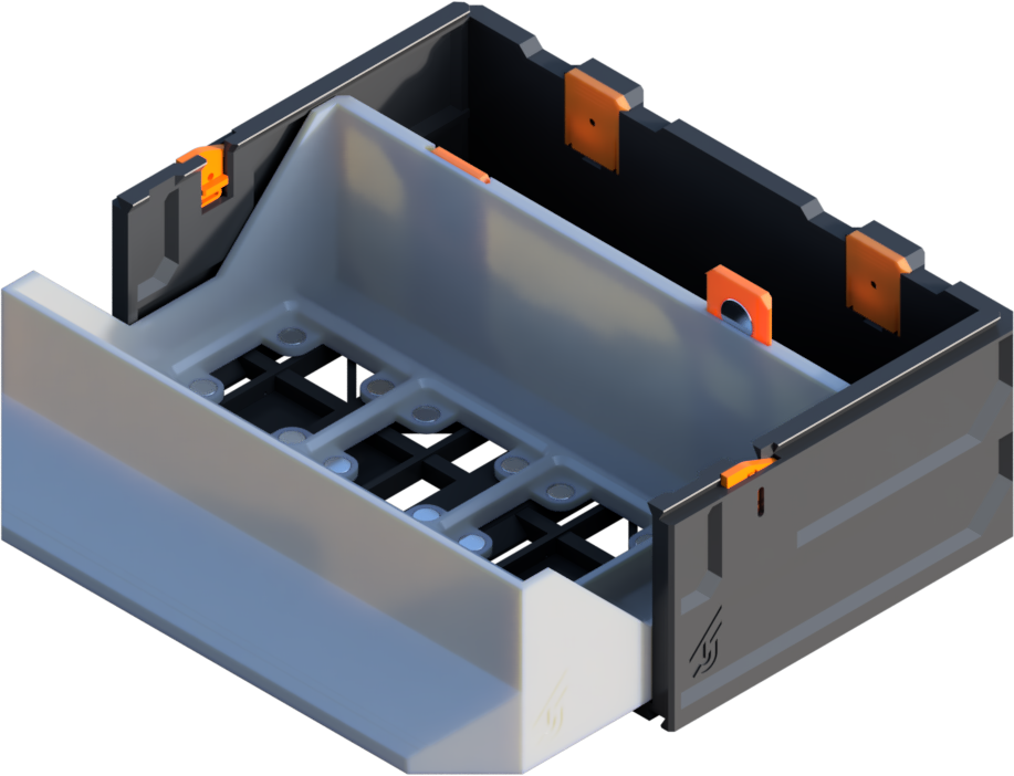 GEN2 115-2W-1H Gridfinity Classic Drawer