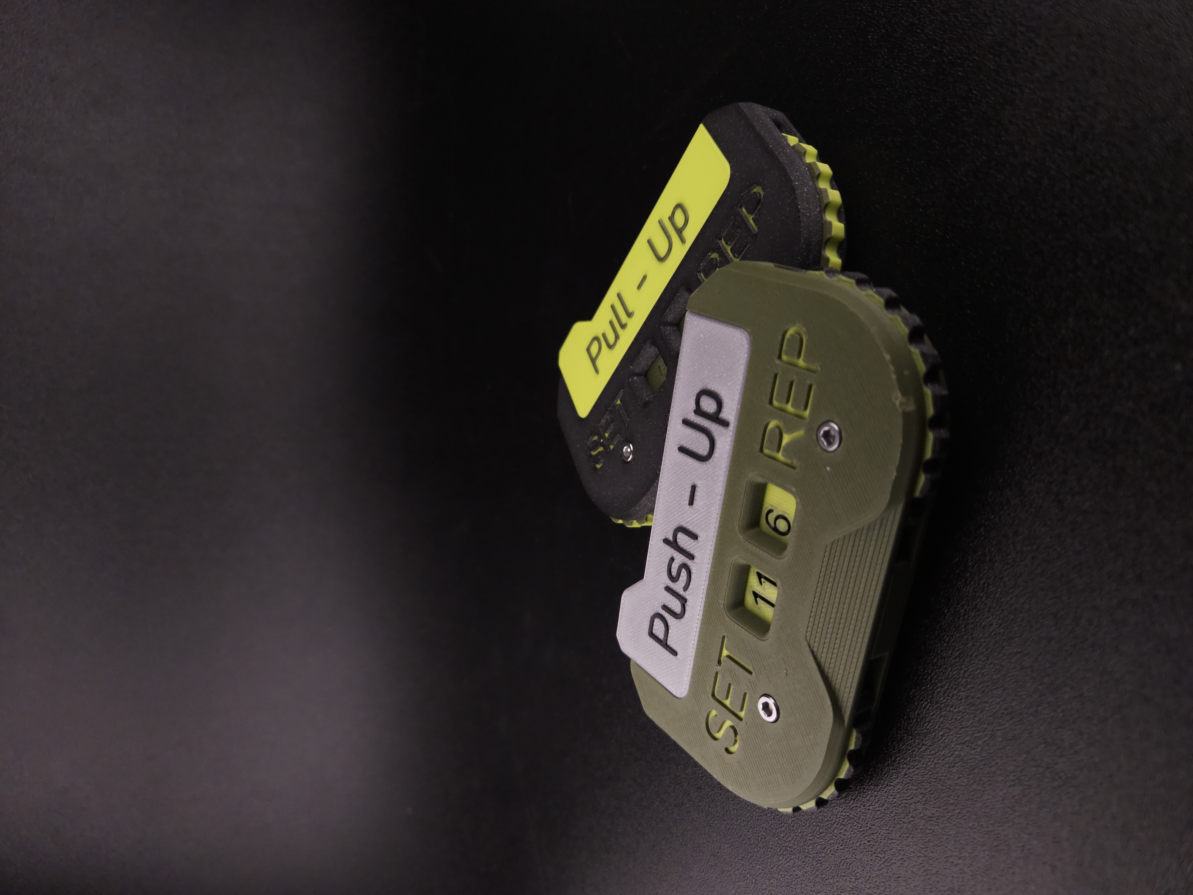 Set / Rep Counter - Analog Exercise Tracker