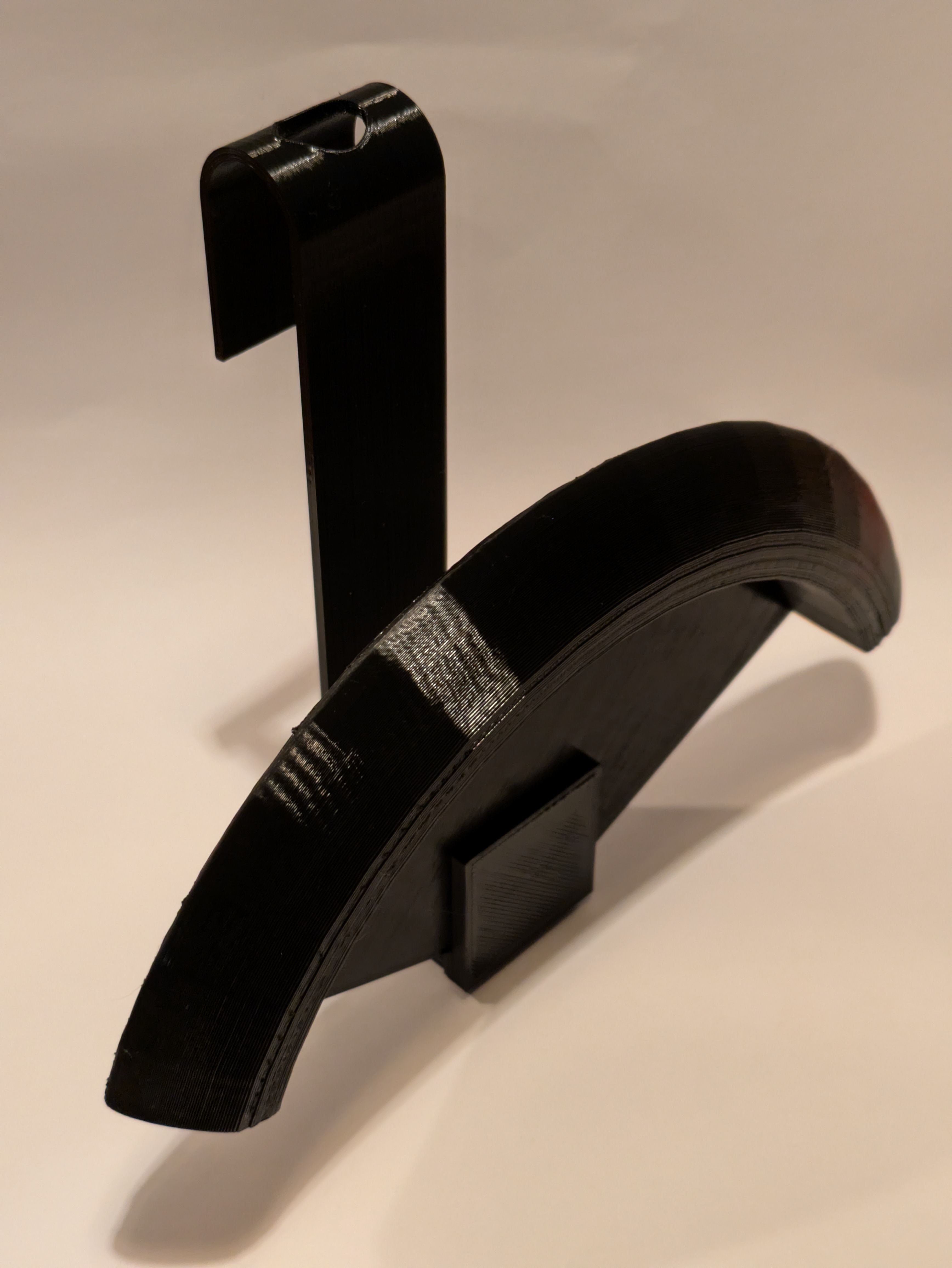 Cap / Scarf hanger for clothes hanger