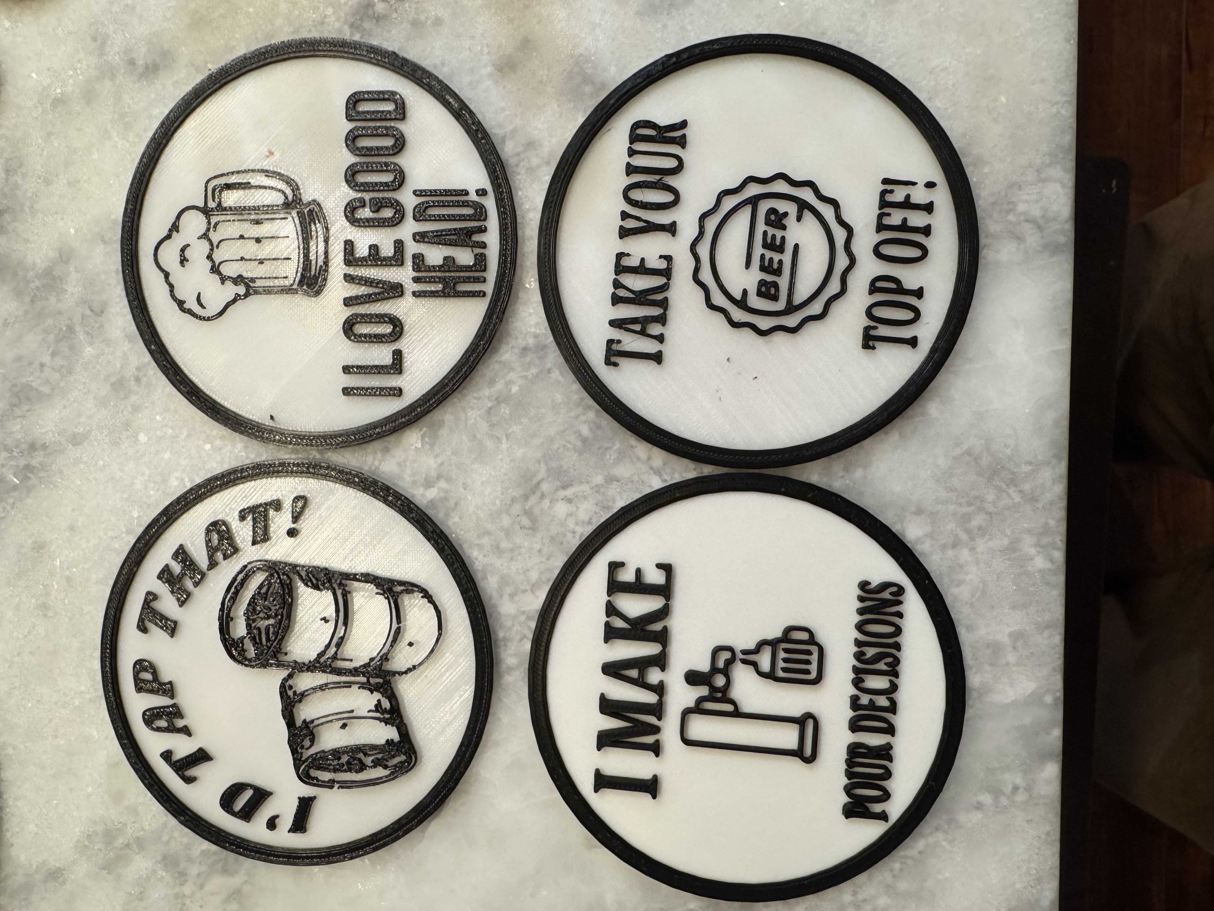Funny Beer Coasters