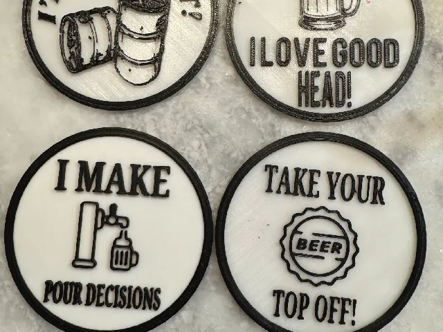 Funny Beer Coasters