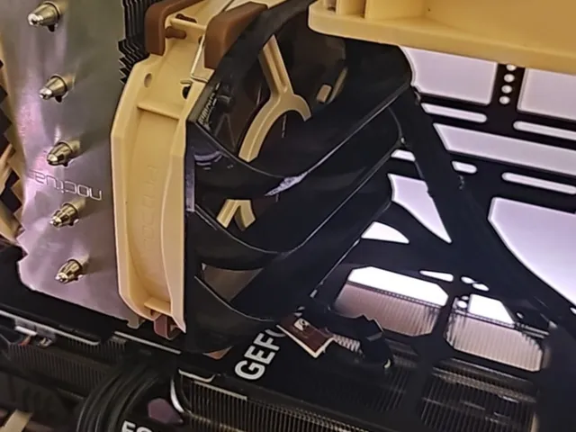NF-A12x25R ROUND FRAME FAN DEFLECTOR