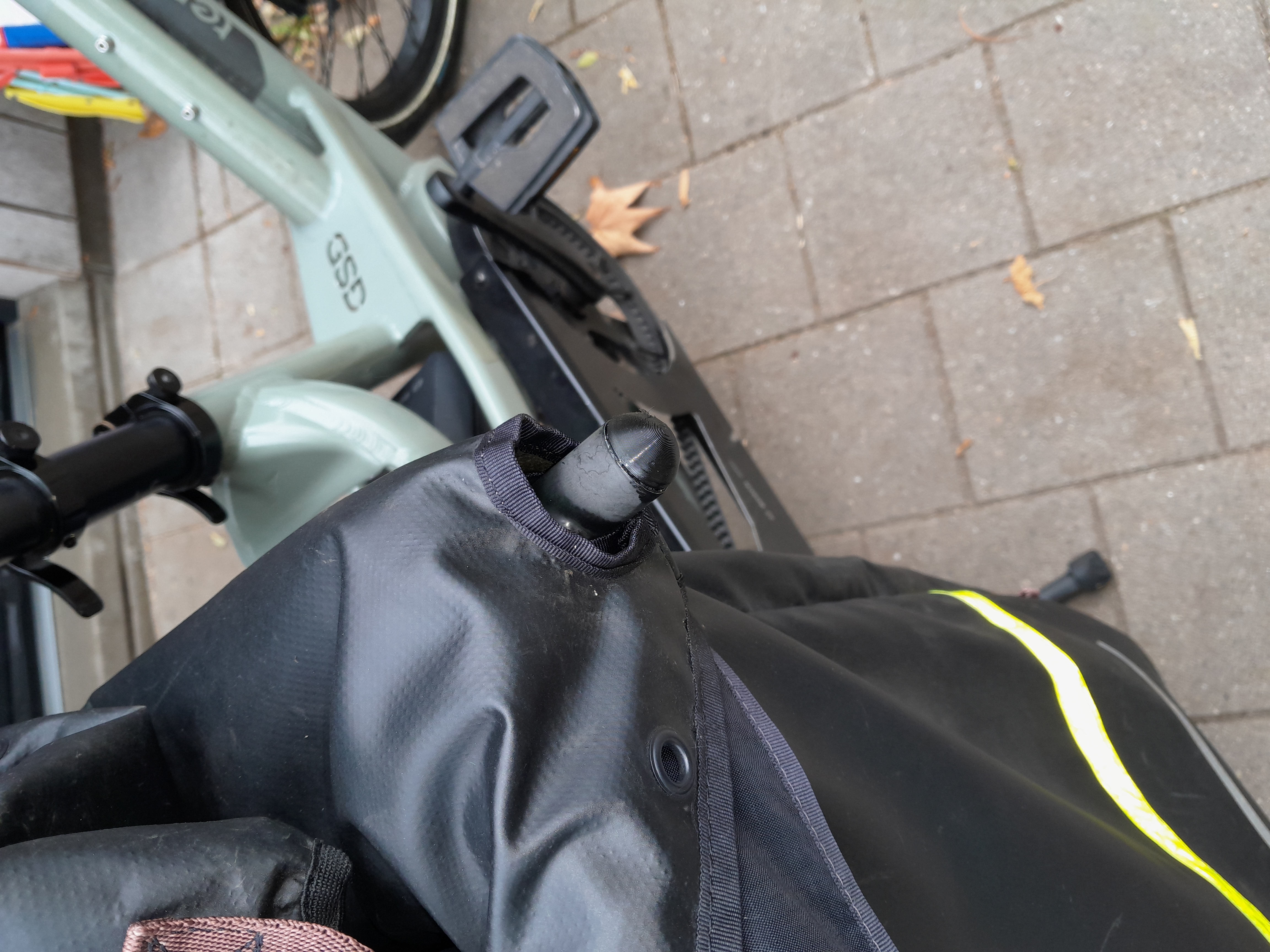 Tern GSD bike - Side tube Cap + dubble Stand Cap