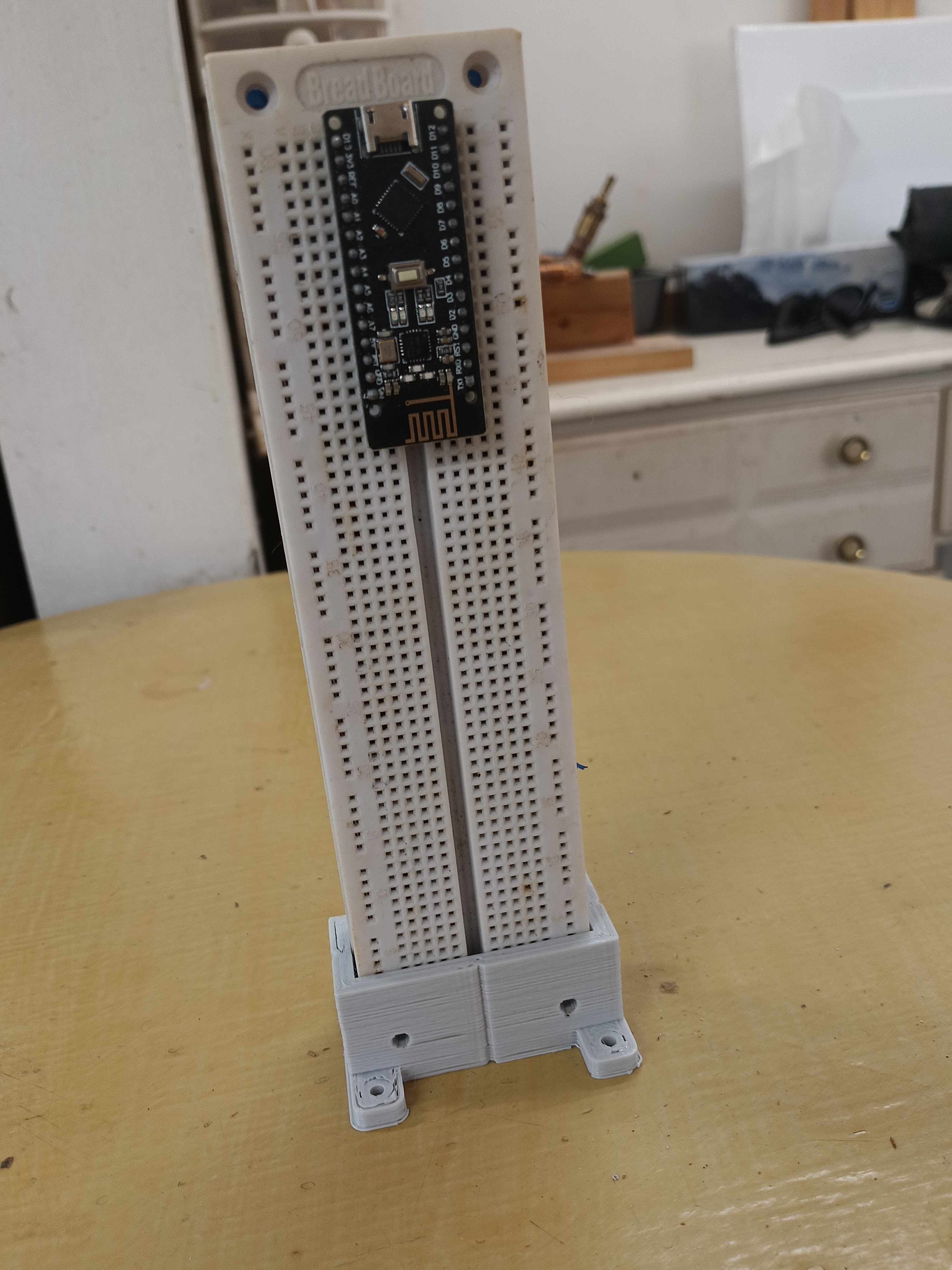 Dual Vertical Breadboard Holder