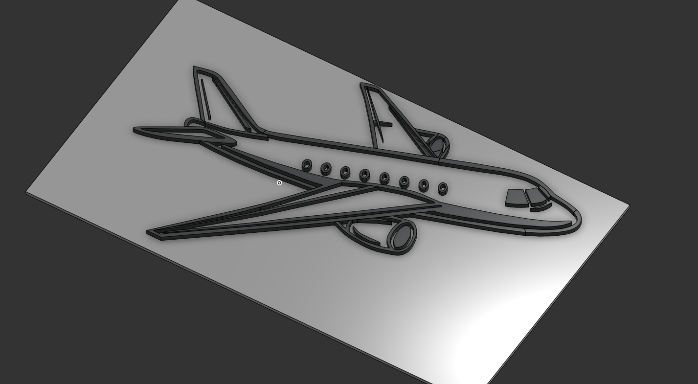 Plane Lineart