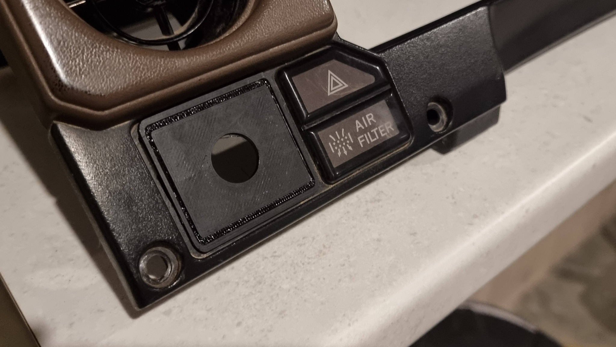 Toyota Troopcarrier 75 Series Dash Switch Plug/Blank