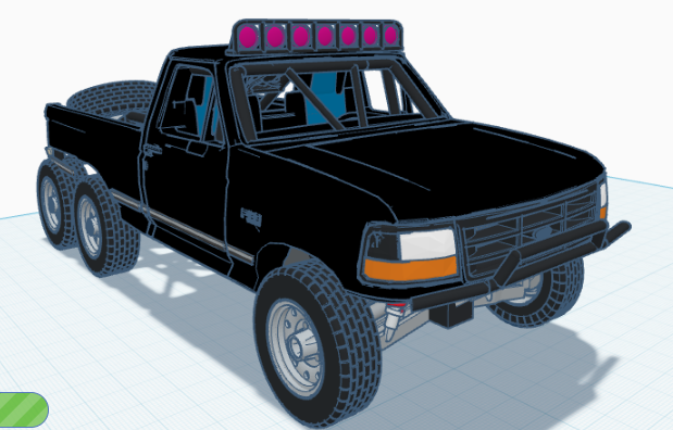 Ford 6x6 Baja truck