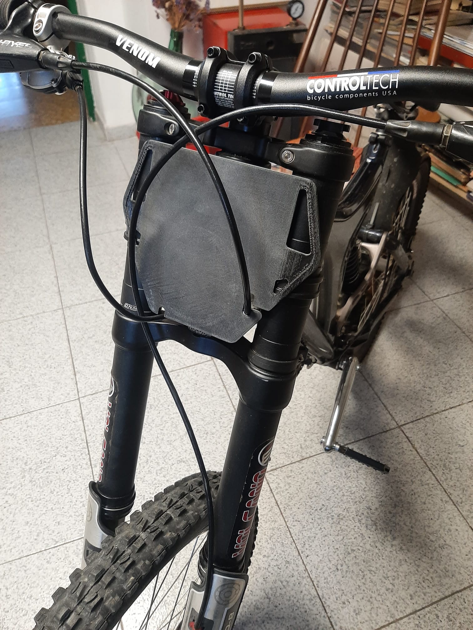 Downhill mtb number plate