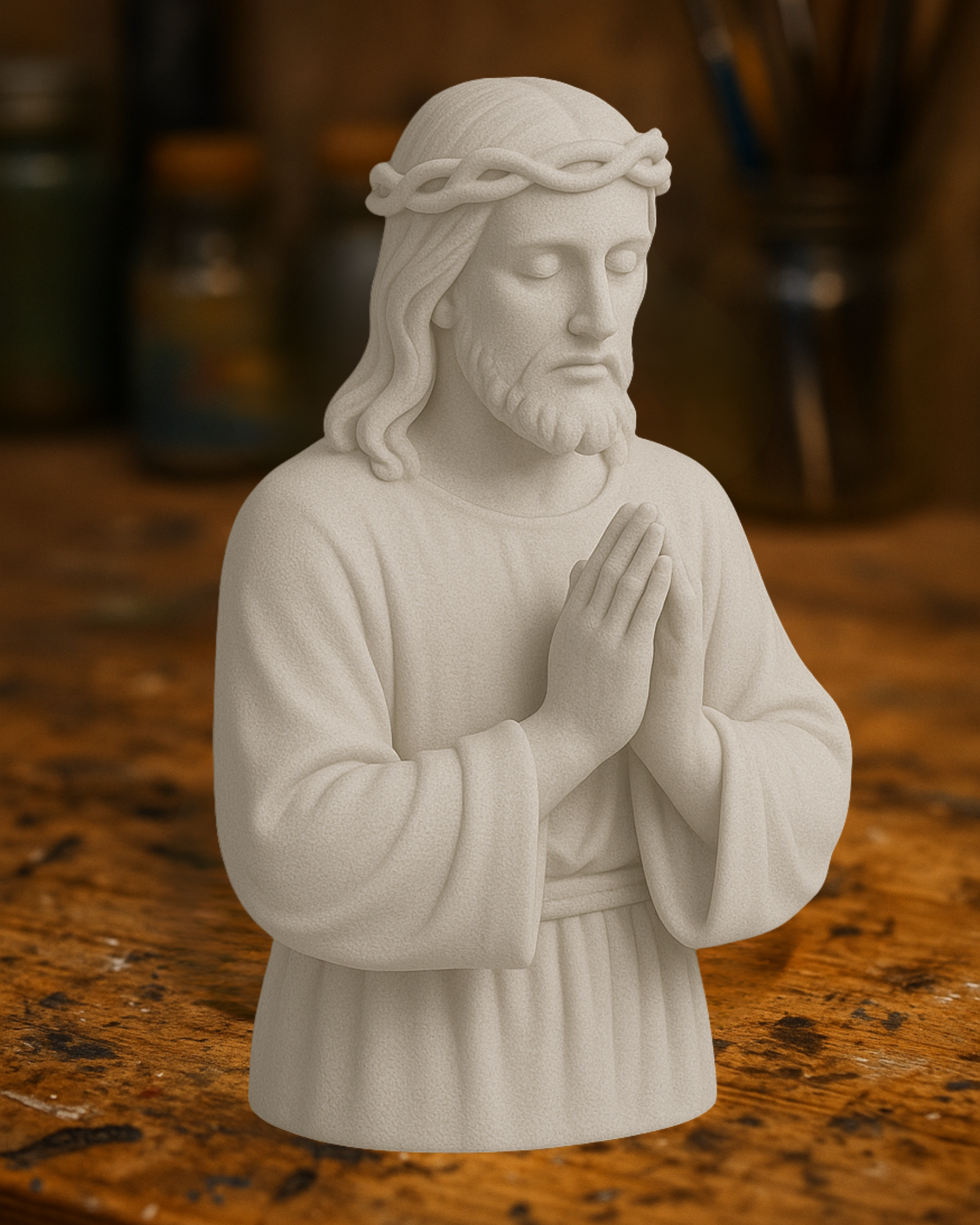 Peaceful Jesus Statue