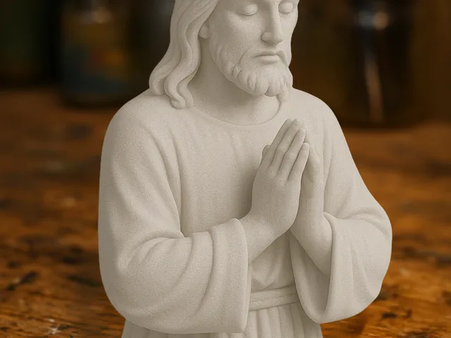 Peaceful Jesus Statue