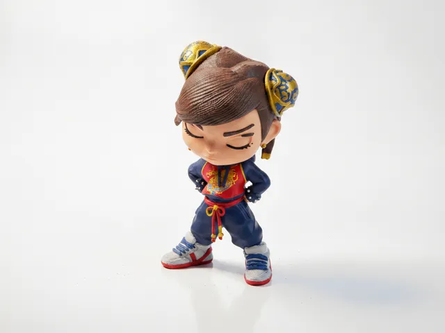 Chibi Chun Li Figurine Street Fighter 3D Printable