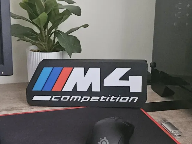 BMW M4 Competiton Led Logo
