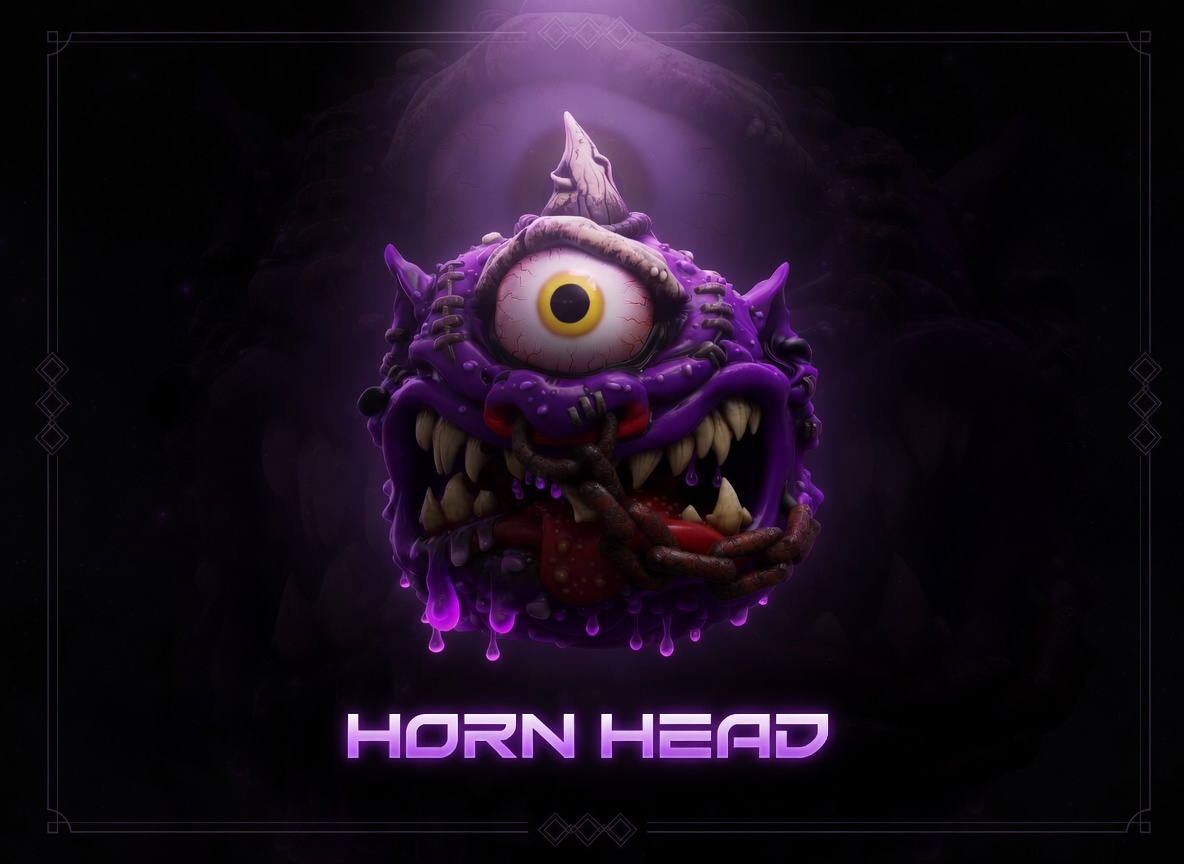 Madballs Horn Head