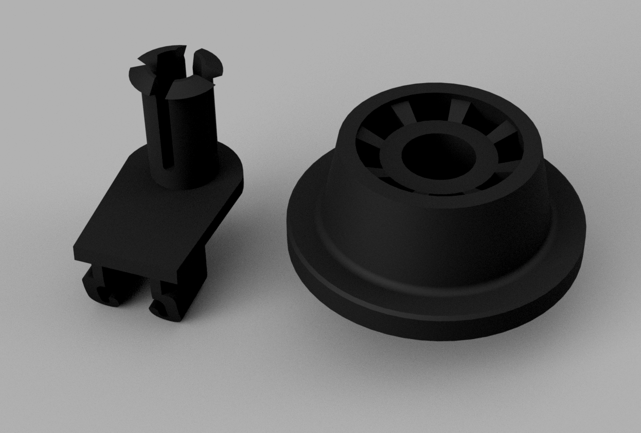 Bosch dishwasher wheel