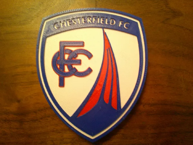 Chesterfield F.C. Logo Coaster or Plaque